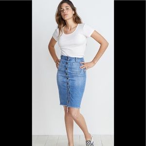 Venus Denim Skirt